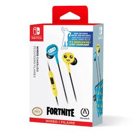 Sluchátka PowerA Wired Earbuds - Fortnite Peely modrá/žlutá

 obrázek produktu 7 z 7