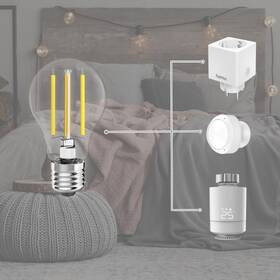 Chytrá žárovka Hama SMART WiFi LED Filament retro E27, 7 W 

 obrázek produktu 7 z 7