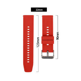 Řemínek RhinoTech univerzální silikonový Quick Release 22mm šedý

 obrázek produktu 4 z 4