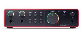 Zvuková karta Focusrite Scarlett 2i2 4th Gen 

 obrázek produktu 2 z 5