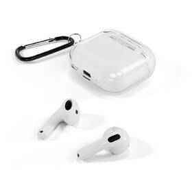 Pouzdro Epico Outdoor Cover s karabinou pro Apple AirPods 4 průhledné

 obrázek produktu 3 z 3