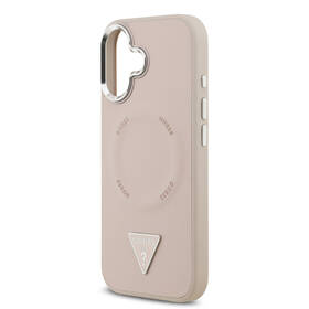 Kryt na mobil Guess PU Leather Triangle Logo MagSafe na Apple iPhone 17 růžový

 obrázek produktu 5 z 7