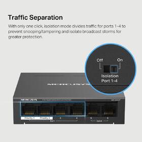 Switch Mercusys MS106GP ( MS106GP) černý

 obrázek produktu 6 z 9