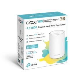 Router TP-Link Deco X20-DSL bílá barva
