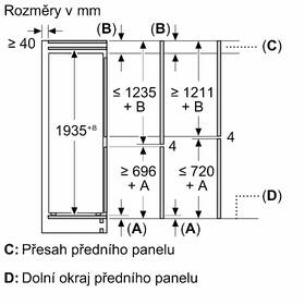 Chladnička s mrazničkou Siemens KB96NADD0 XXL objem 

 obrázek produktu 11 z 16