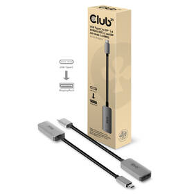 Redukce Club3D USB-C/DisplayPort 1.4 (F/M) šedá

 obrázek produktu 1 z 3