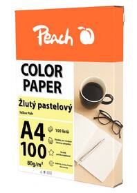 Papíry do tiskárny Peach Color A4 - 100 listů (pastelové) žluté

 obrázek produktu 1 z 2