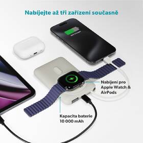 Powerbanka Epico UltraPack 4in1 Watch Mag+ 10000 mAh šedá

 obrázek produktu 12 z 13