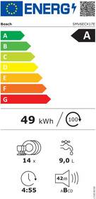 Myčka nádobí Bosch SMV6ECX17E EfficientDry 

 obrázek produktu 1 z 17