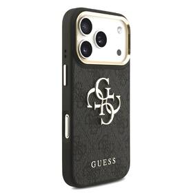 Kryt na mobil Guess 4G Metal Logo Gold Frame na Apple iPhone 18 Pro černý

 obrázek produktu 2 z 6