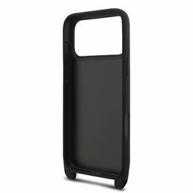 Kryt na mobil Karl Lagerfeld Saffiano Crossbody Popruh Metal Karl and Choupette na Apple iPhone 18 Pro černý

 obrázek produktu 2 z 7