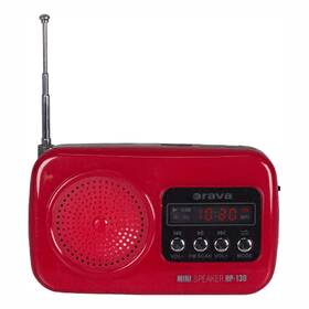 Radiopřijímač Orava RP-130 červený

 obrázek produktu 1 z 4