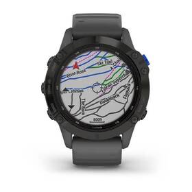 Chytré hodinky Garmin fenix6 PRO Solar - Black/Slate Band (MAP/Music) 

 obrázek produktu 1 z 5