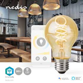 Chytrá žárovka Nedis SmartLife klasik, Wi-Fi, E27, 360 lm, 4.9 W, Teplá - studená bílá 

 obrázek produktu 4 z 5