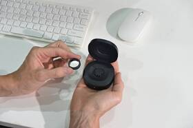 Chytrý prsten RingConn Gen 1 velikost 13 (22,30 mm) zlatá barva
