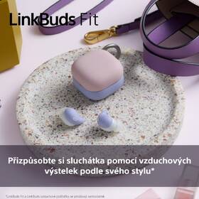 Vzduchová výstelka Sony silikonová pro sluchátka LinkBuds Fit modrá barva
