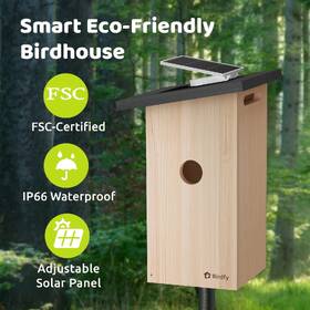 Ptačí budka Birdfy Ebony s kamerou (AI předplatné) 

 obrázek produktu 1 z 8