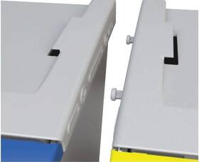 Odpadkový koš na tříděný odpad Denox 24300.415, 25 l modrý

 obrázek produktu 4 z 4