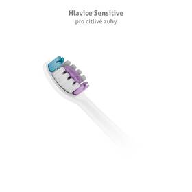 Náhradní hlavice TrueLife SonicBrush Clean-series heads Sensitive white 2 pack bílá

 obrázek produktu 1 z 3