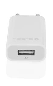 Nabíječka do sítě GoGEN ACH 101 C,1x USB +  microUSB kabel 1,2m bílá

 obrázek produktu 1 z 3