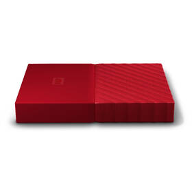 Externí pevný disk 2,5" Western Digital 1TB červená barva
