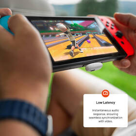 Sluchátka FIXED Game Pods bílá barva
