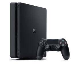 Herní konzole Sony 1TB + Watchdogs 1+2 černá barva
