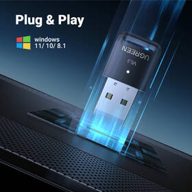 Bluetooth UGREEN USB-A, 5.3 

 obrázek produktu 3 z 7