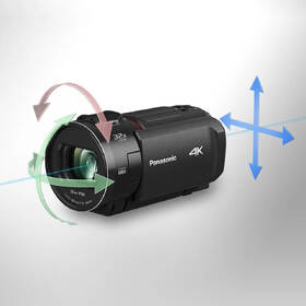 Videokamera Panasonic HC-VX3 černá barva
