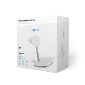 Bezdrátová nabíječka Epico UltraBase Qi2 3in1 Mag+ bílá

 obrázek produktu 5 z 10