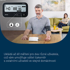 Tlakoměr na paži OMRON M4 Connect SMART + ZDROJ černý/bílý

 obrázek produktu 7 z 7