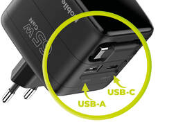 Nabíječka do sítě Mobile Origin Display Charger PW3 - 65W GaN USB-C/USB-A černá

 obrázek produktu 3 z 12