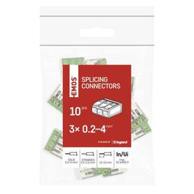 Svorkovnice EMOS SPOJOVACÍ SVORKA S PÁKOU 3×0.2–4 10KS průhledná

 obrázek produktu 4 z 8