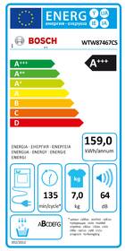 Sušička prádla Bosch WTW87467CS bílá

 obrázek produktu 1 z 7