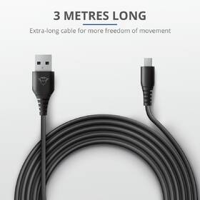 Kabel Trust GXT 226 Play & Charge pro PS5, 3m 
