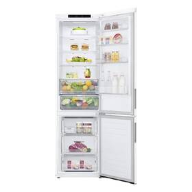 Chladnička s mrazničkou LG GBP62SWNBC bílá barva

