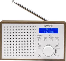 Radiopřijímač s DAB+ Denver DAB-46 WHITE bílý

 obrázek produktu 2 z 5