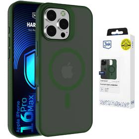Kryt na mobil 3mk na Apple iPhone 16 Pro Max - Hardy Hazy MagCase zelený

 obrázek produktu 1 z 11