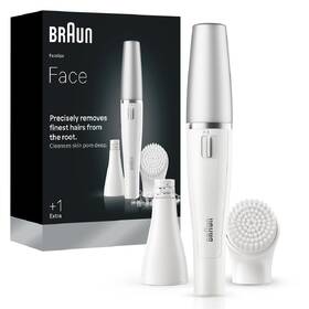 Obličejový epilátor Braun FaceSpa 810 stříbrný/bílý

 obrázek produktu 1 z 7