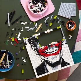 Stavebnice LEGO® DC Batman™ 67012 Nástěnné umění: Joker™ na obálce komiksu 

 obrázek produktu 6 z 6