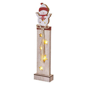 LED dekorace EMOS sněhulák, 46 cm, 2x AA, vnitřní, teplá bílá, časovač 

 obrázek produktu 1 z 4