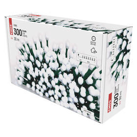Vánoční osvětlení EMOS 300 LED cherry řetěz - kuličky, 30 m, venkovní i vnitřní, studená bílá, časovač 

 obrázek produktu 8 z 8