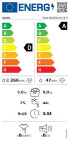 Pračka se sušičkou Candy ROW4856DWMCT/1-S bílá

 obrázek produktu 1 z 9
