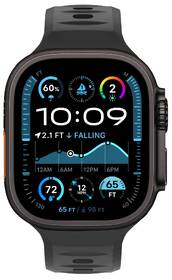 Řemínek Cubenest Premium Silikon Sport na Apple Watch 42/44/45/Ultra 49 mm černý

 obrázek produktu 2 z 5