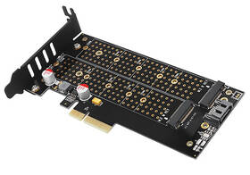 Řadič Axagon PCEM2-DC - M.2 NVMe M-key + SATA B-key slot 

 obrázek produktu 4 z 12