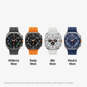 Chytré hodinky Samsung Galaxy Watch Ultra LTE (2025) šedá barva
