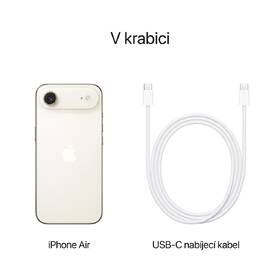 Mobilní telefon Apple iPhone Air 256 GB světle zlatý 

 obrázek produktu 8 z 10