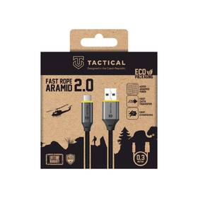 Kabel Tactical Fast Rope Aramid 2.0 USB-A/USB-C 0,3m černý

 obrázek produktu 4 z 4