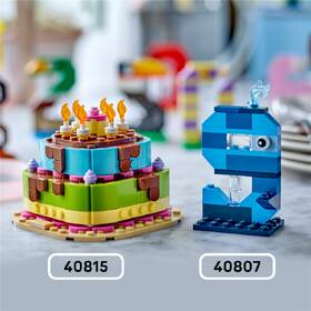 Stavebnice LEGO® Iconic 40815 Narozeninový dort 

 obrázek produktu 8 z 9