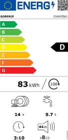 Myčka nádobí Gorenje GV642D61 UltraClean 

 obrázek produktu 1 z 12